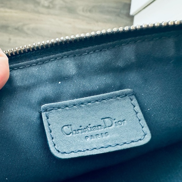 Authentic Vintage Blue Dior Saddle bag (1100) - Picture 2 of 6